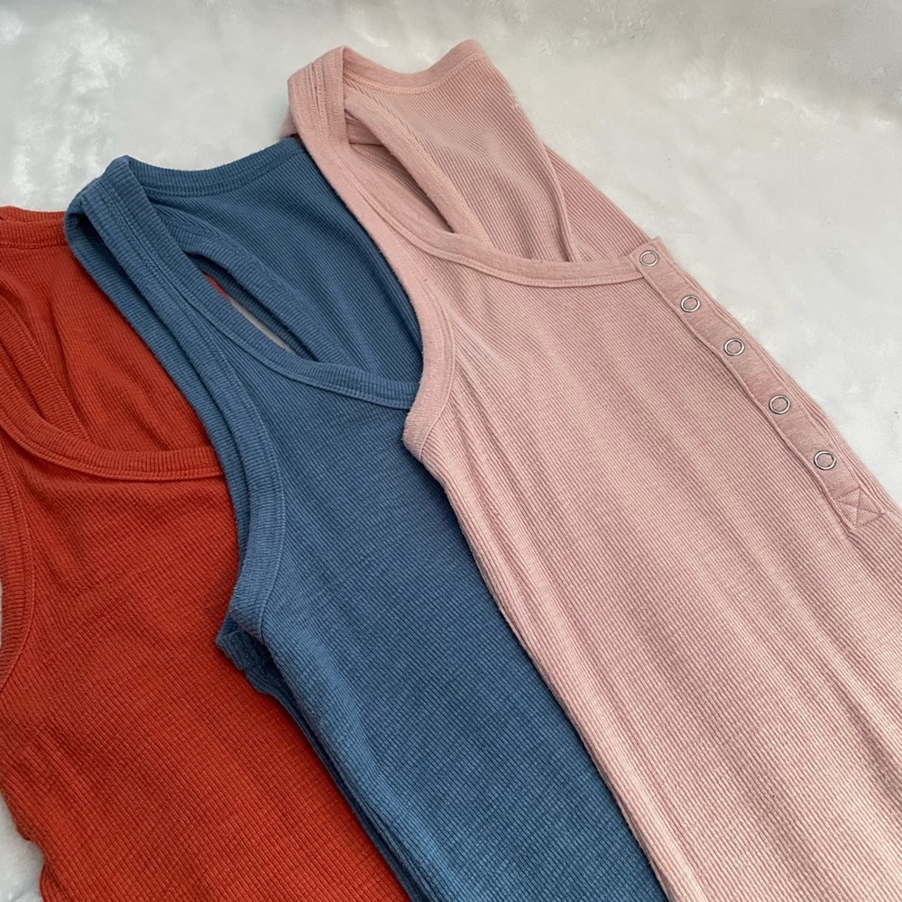 AERIE REAL SOFT RACERBACK TANKS